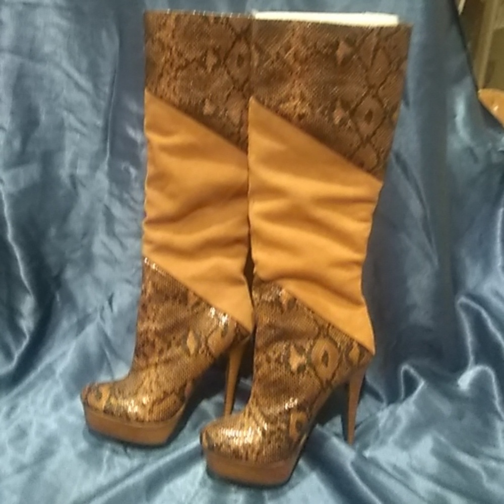 Colin Stuart Snake Skin Boots
